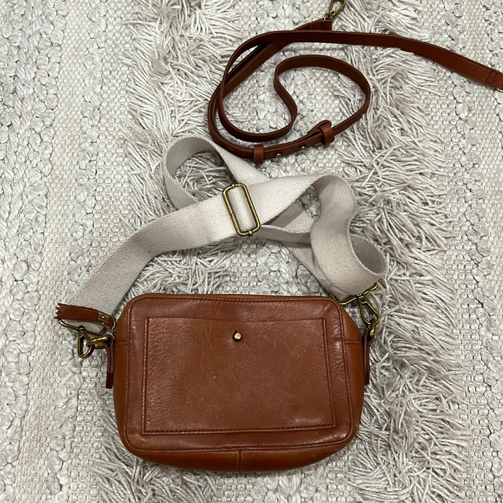 Madewell leather crossbody purse